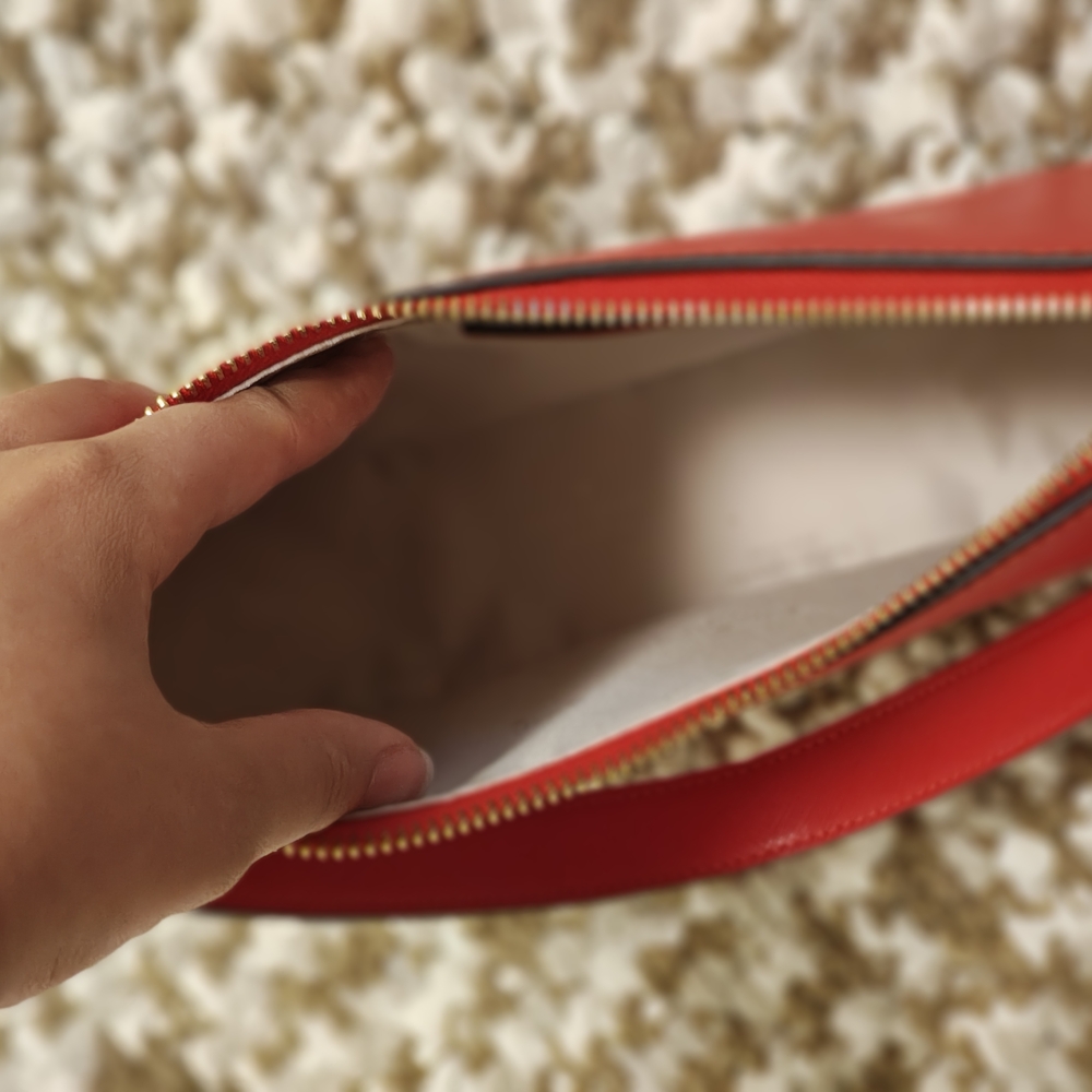 Kate Spade Red Leather Shoulder Bag – Like New - Picture 6 of 7